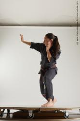 Ronda Kimono Fighting Pose